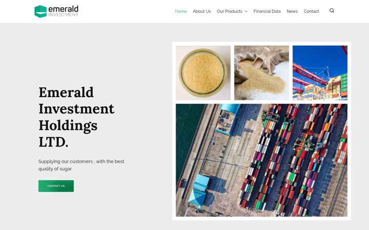 Screenshot of emeraldinv.com