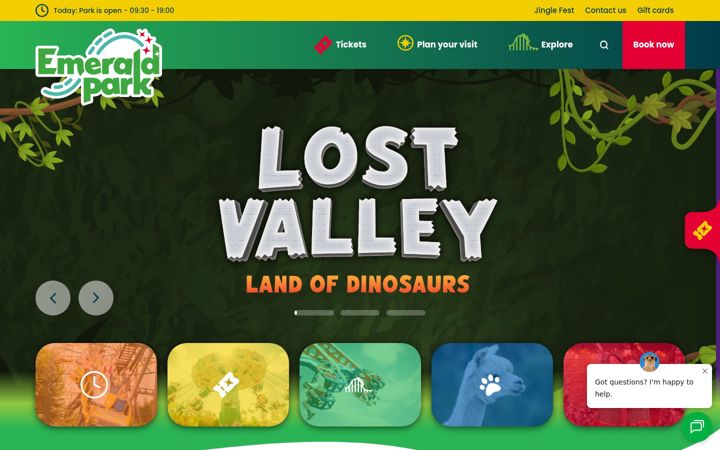 Screenshot of emeraldpark.ie