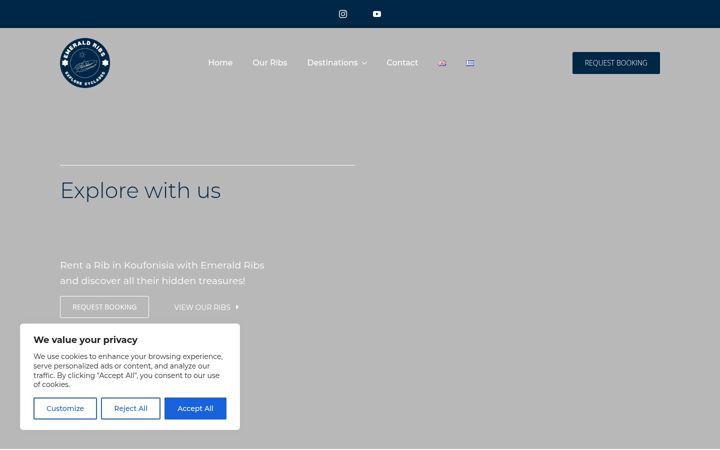 Screenshot of emeraldribs.gr