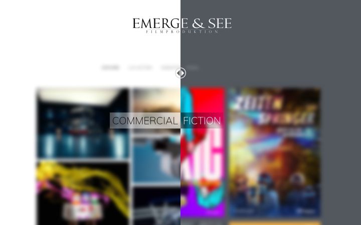Screenshot of emergeandsee.de