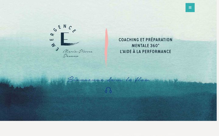 Screenshot of emergence-mariepierredevaux.com