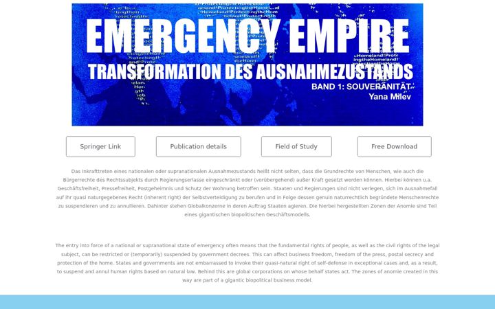 Posnetek zaslona emergencyempire.org