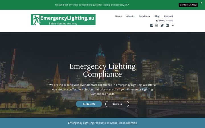 Képernyőkép: emergencylighting.au