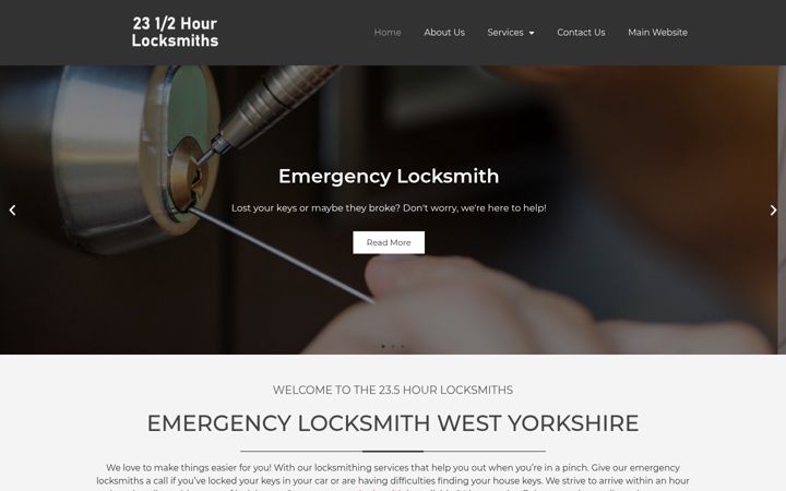 Skjámynd af emergencylocksmithwestyorkshire.co.uk