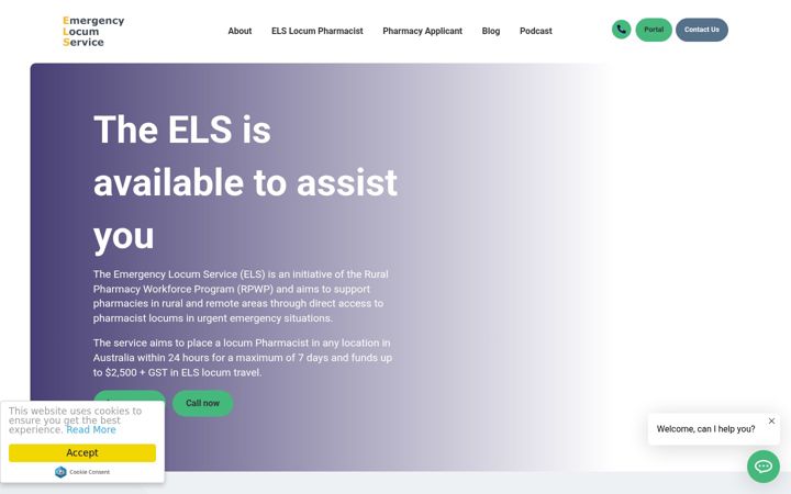 Képernyőkép: emergencylocumservice.com.au