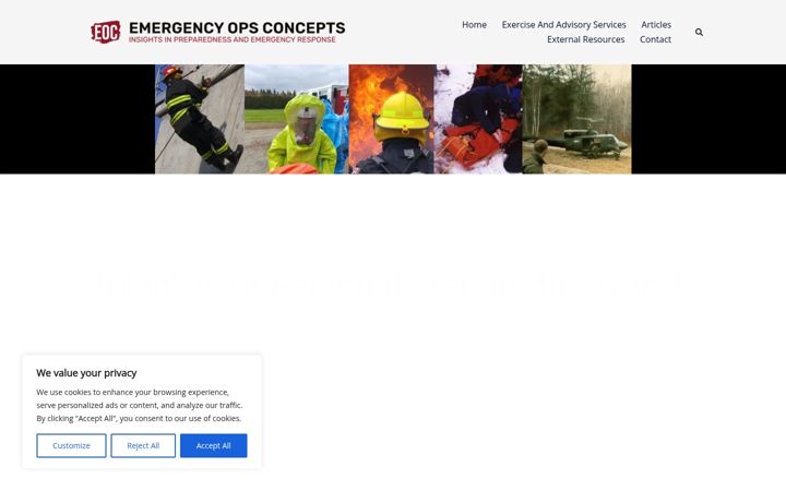 Screenshot of emergencyopsconcepts.com