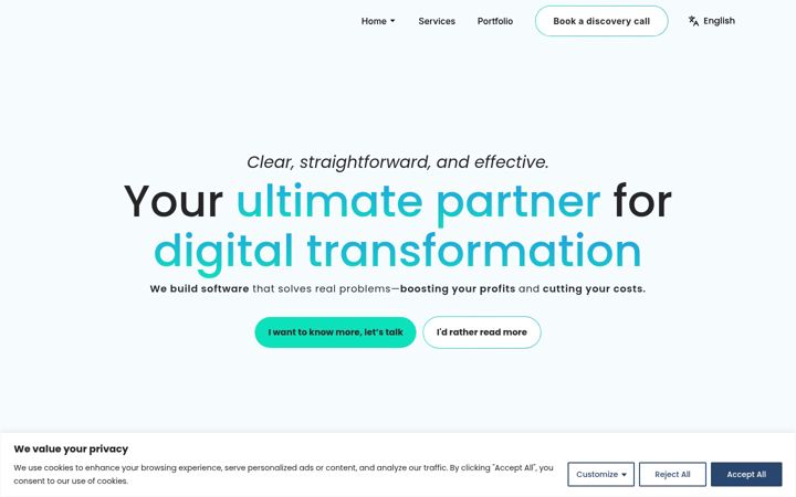 Screenshot of emergento.com