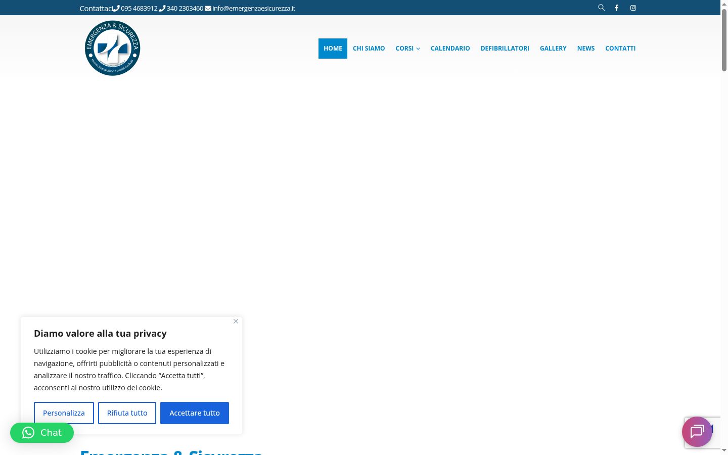 Screenshot des Einwilligungsbanners vor jeglicher Interaktion