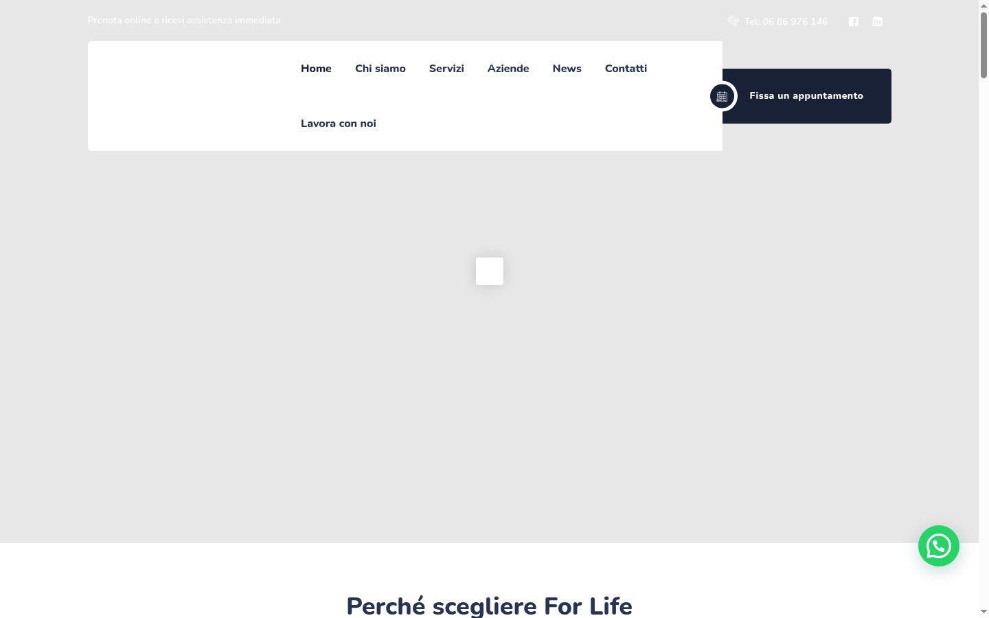 Screenshot des Einwilligungsbanners vor jeglicher Interaktion