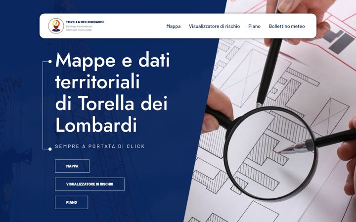 Screenshot of emergenzecomunalitorelladeilombardi.it