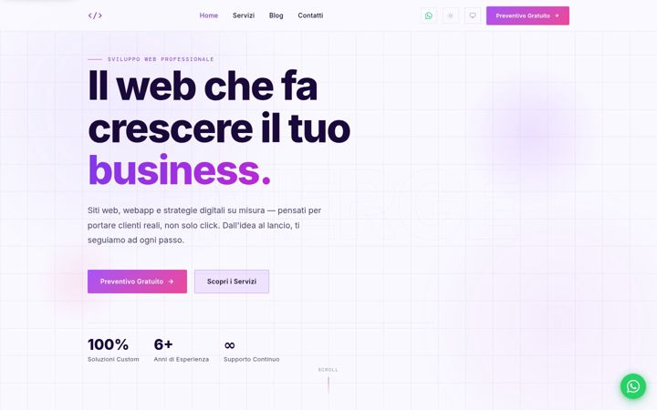 Screenshot of emergewebsolutions.it