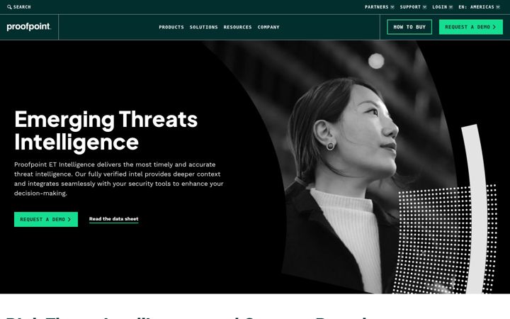 Screenshot of emergingthreatspro.com