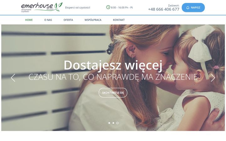 Snímek obrazovky emerhouse-services.pl