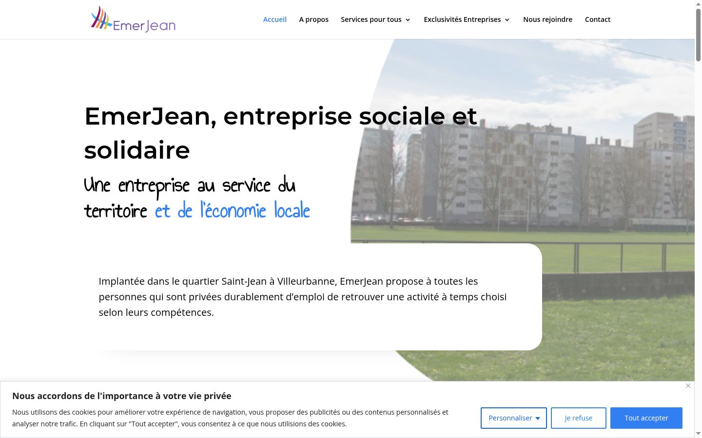 Screenshot tal-banner tal-kunsens muri qabel kwalunkwe interazzjoni