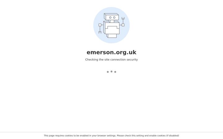 Screenshot of emerson.org.uk