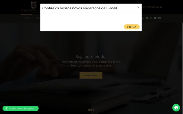 Екранна снимка на emersonconsultor.com.br