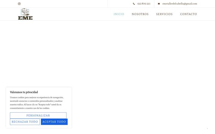 Screenshot of emetallerdelcabello.com
