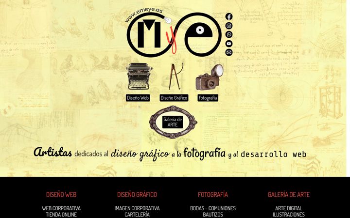 Screenshot of emeye.es