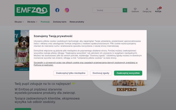 Snímek obrazovky emfzoo.pl