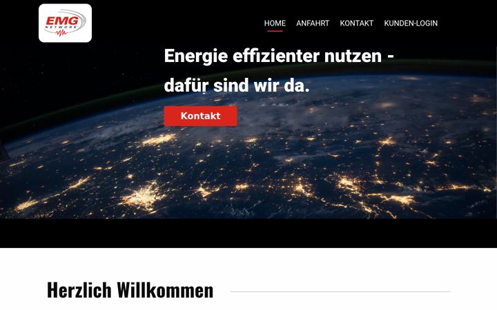 Screenshot of emg-network.de