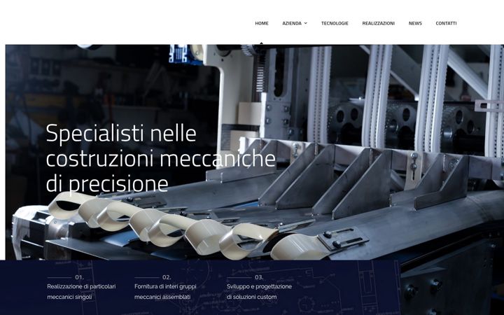 Skärmbild av emgcostruzionimeccaniche.it