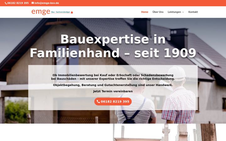 Screenshot of emge-bsv.de