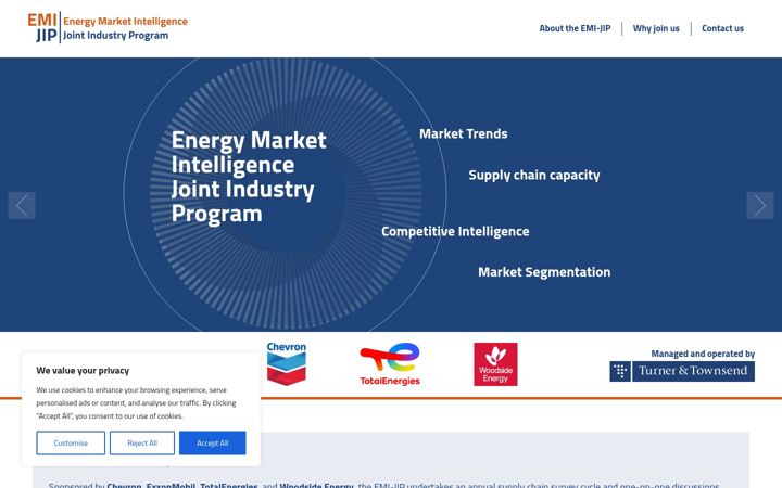 Screenshot of emi-jip.com