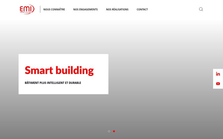 Screenshot of emi-tertiaire.fr