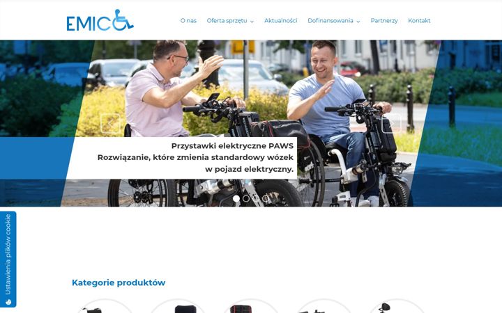 Snímek obrazovky emico.pl