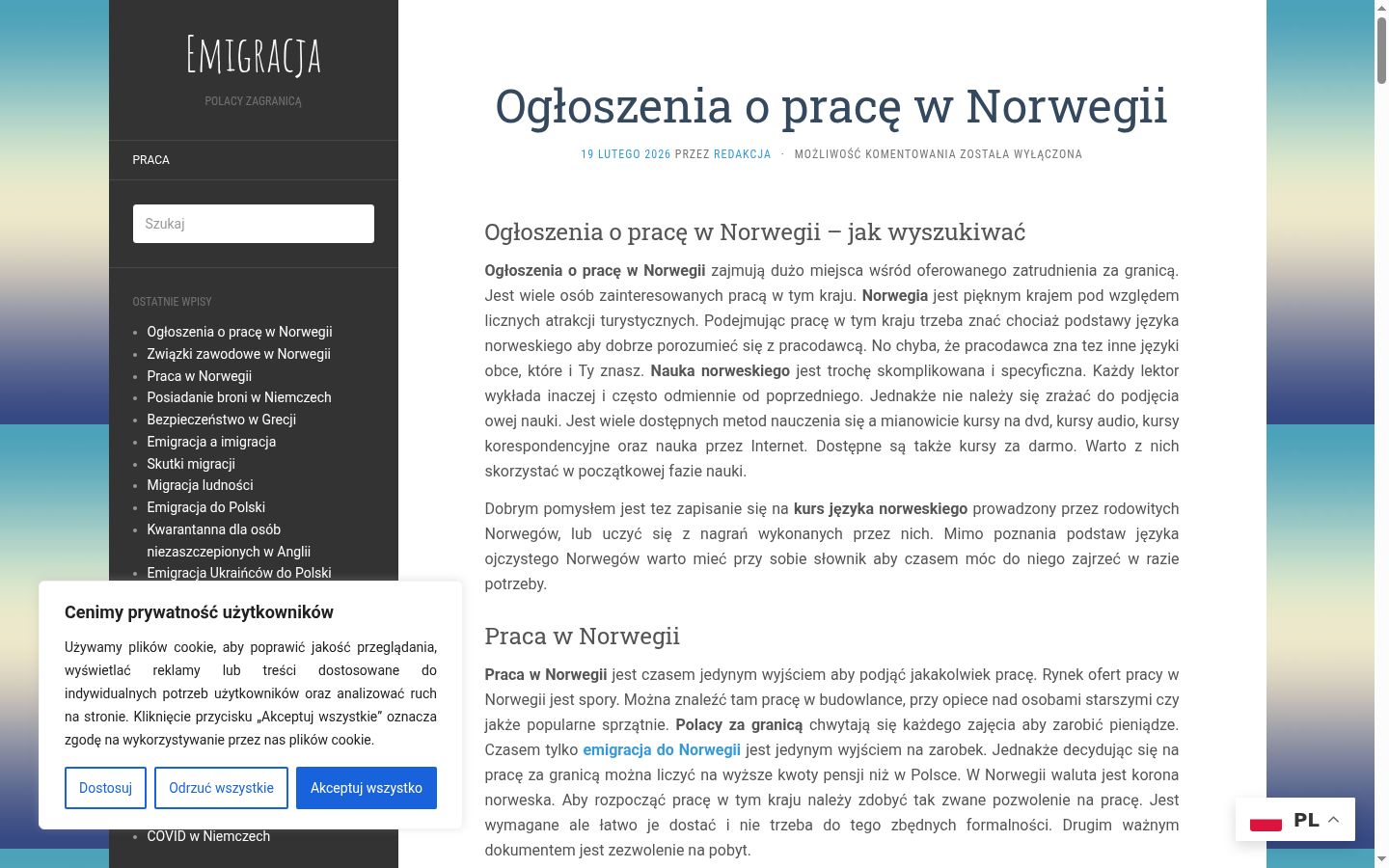 Snímek obrazovky baneru souhlasu zobrazeného před jakoukoli interakcí