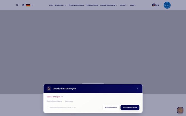 Screenshot of emigrate4work.com