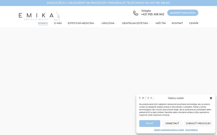 Screenshot of emikahealth.sk
