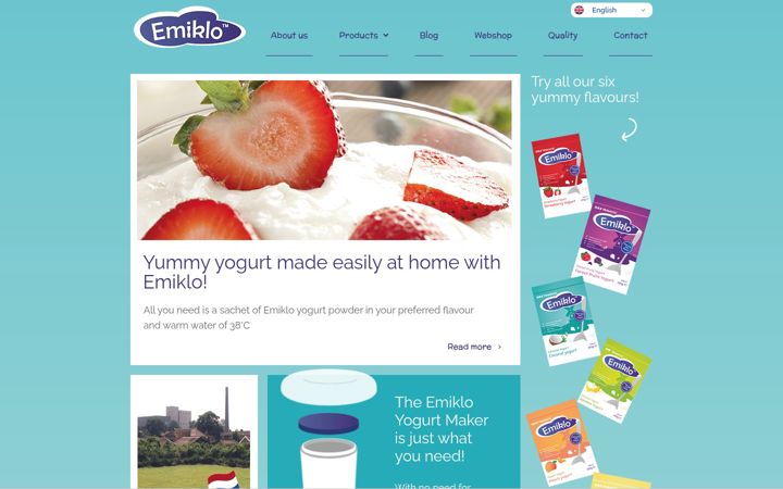 Screenshot of emiklo.com