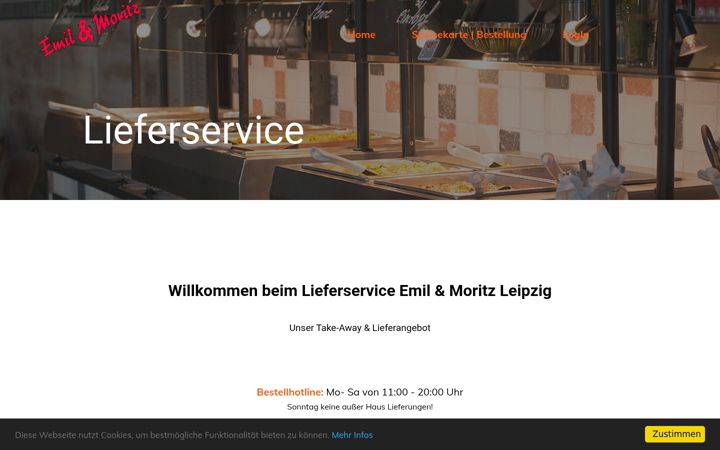 Screenshot of emil-moritz-lieferservice.de