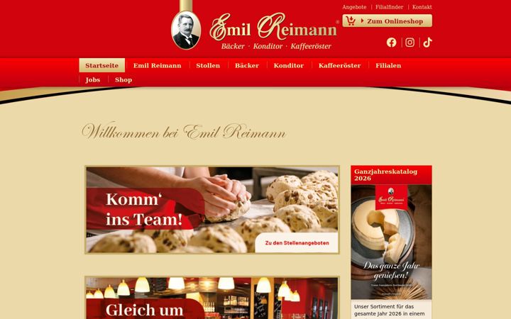 Screenshot of emil-reimann.de