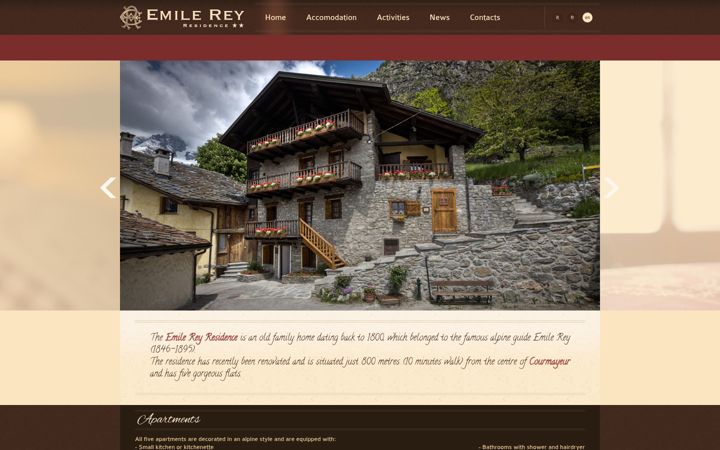Screenshot of emilerey.it