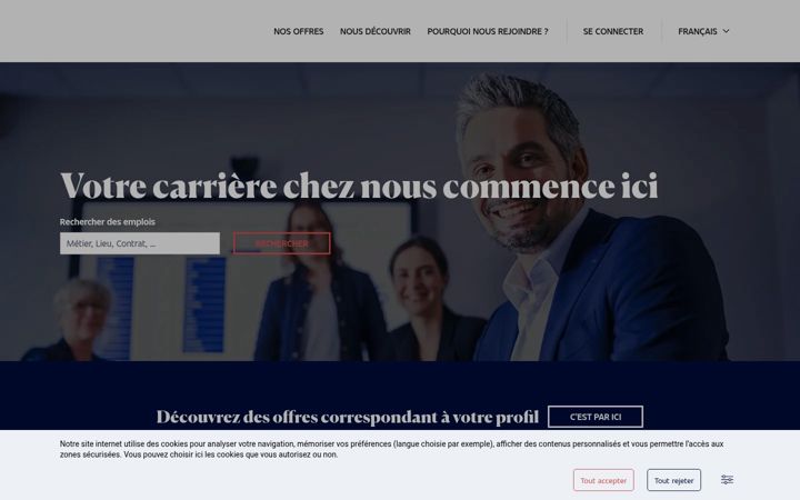 Screenshot of emilfreyfrance-recrute.fr