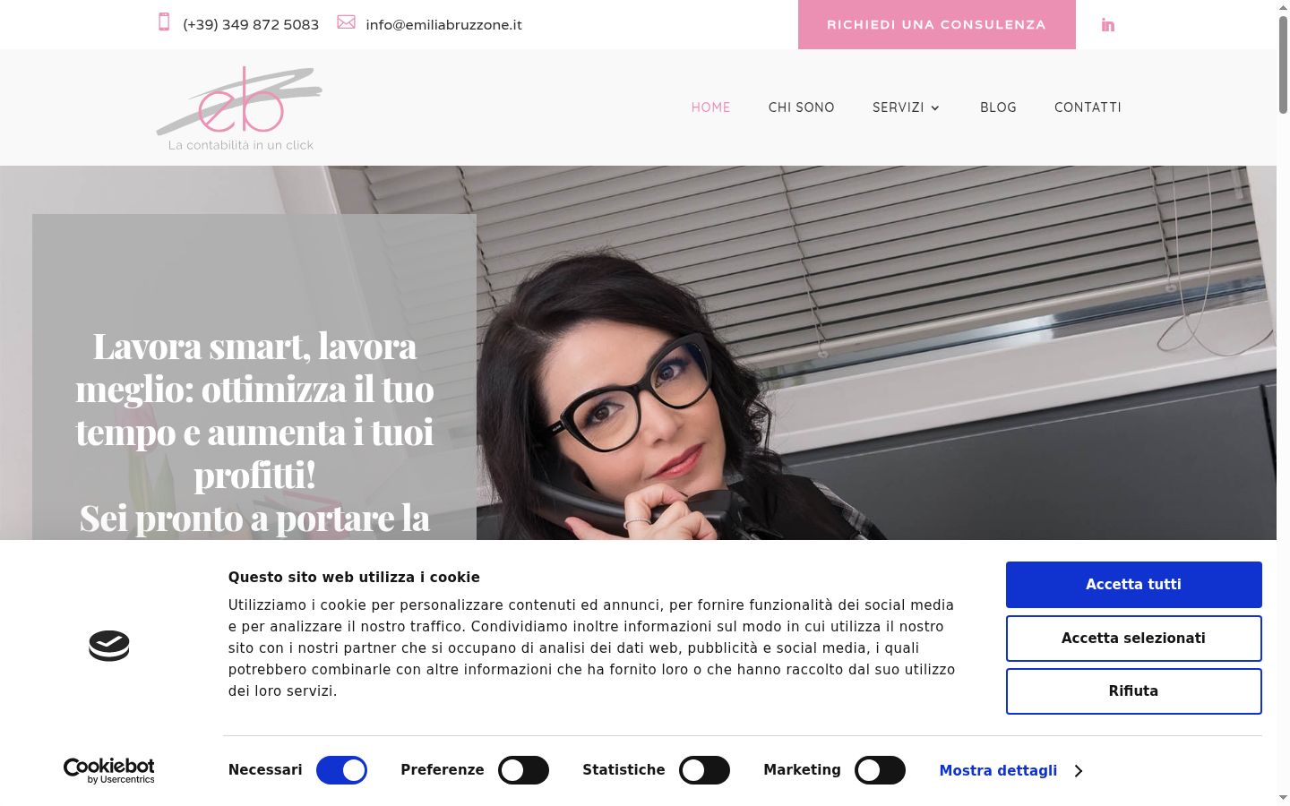 Snímka obrazovky banera súhlasu zobrazeného pred akoukoľvek interakciou