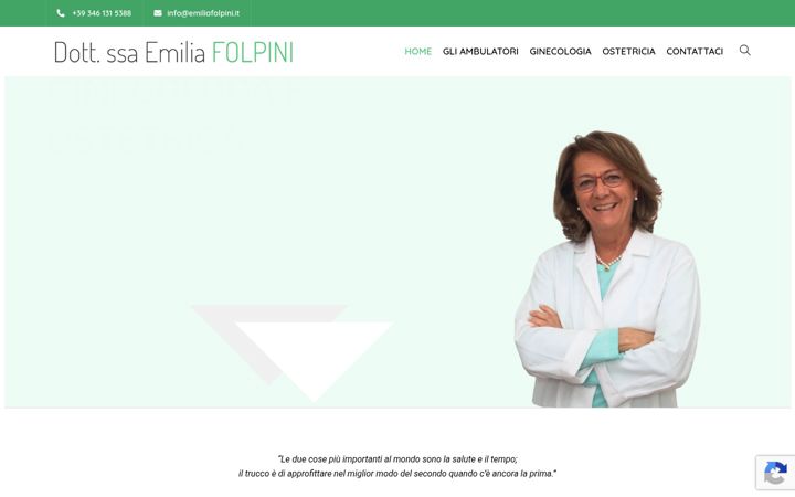 Screenshot of emiliafolpini.it