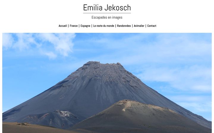 Screenshot of emiliajekosch.com