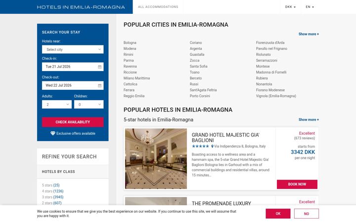 Screenshot of emiliaromagnahotel.com