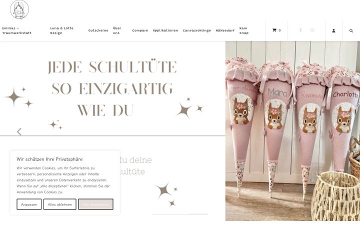 Screenshot of emilias-traumwerkstatt.de