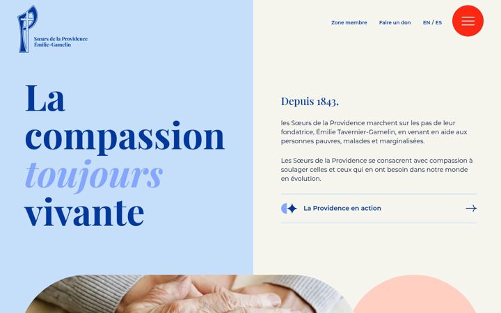 Captura de pantalla de emilie-gamelin.ca