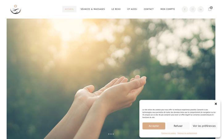 Screenshot of emilie-polak.com