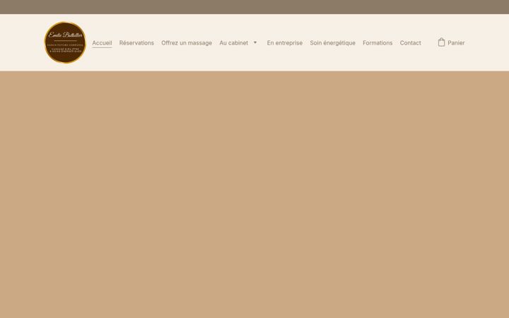 Screenshot of emiliebottollier.fr