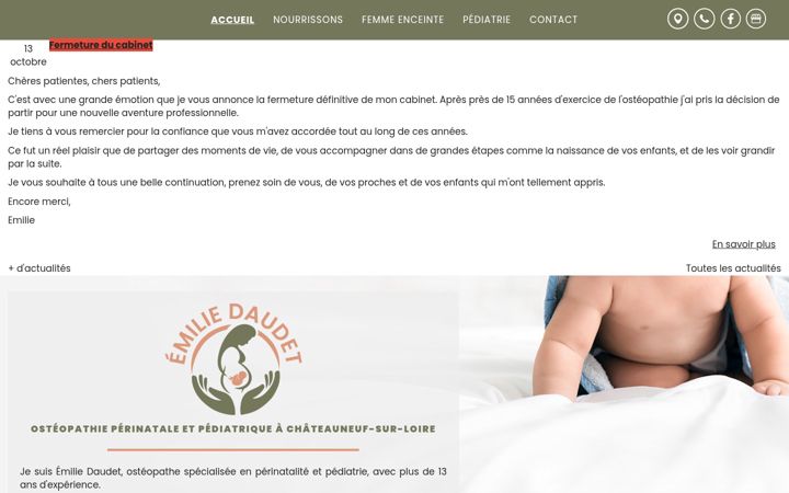 Screenshot of emiliedaudet-osteopathe.fr