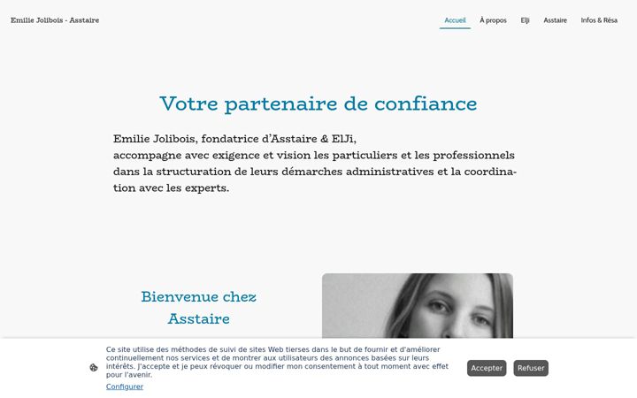 Screenshot of emiliejolibois.com