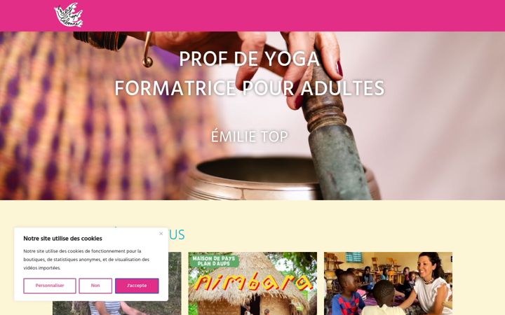 Screenshot of emilietop.fr
