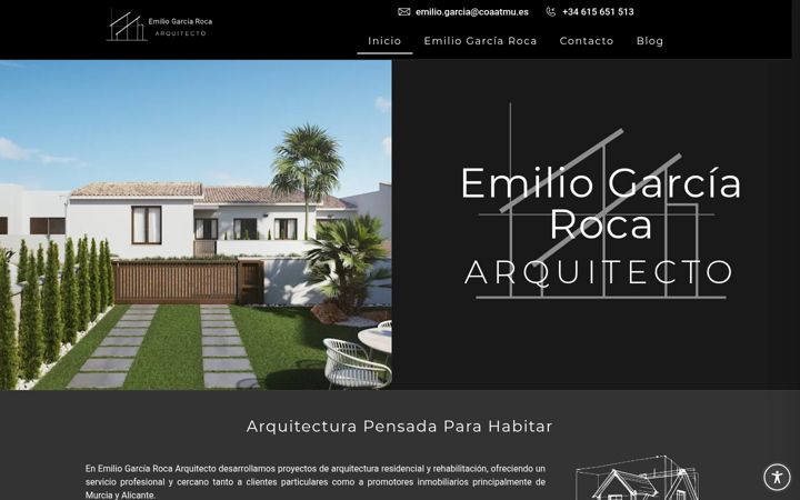 Screenshot of emiliogarciaroca.com