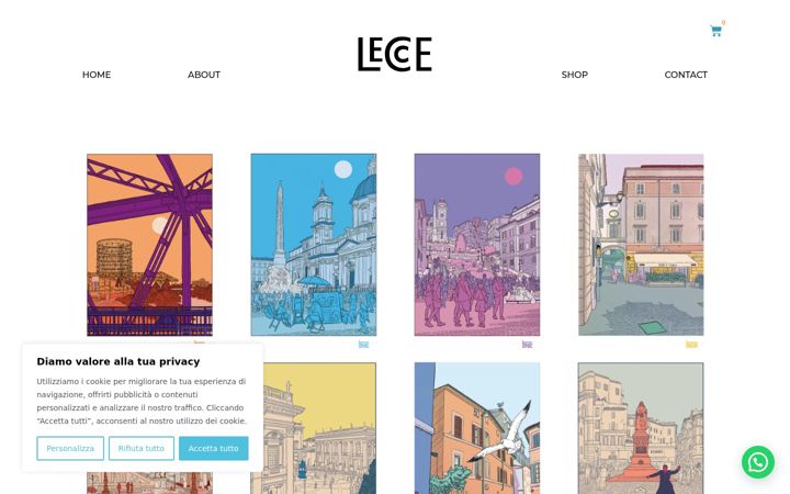 Screenshot of emiliolecce.com